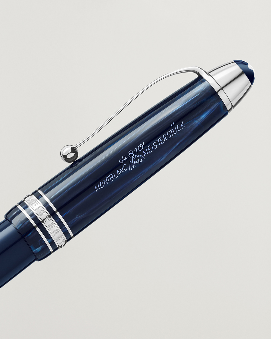 Herre | Penner | Montblanc | Meisterstück Precious Resin FP LeGrand F Blue
