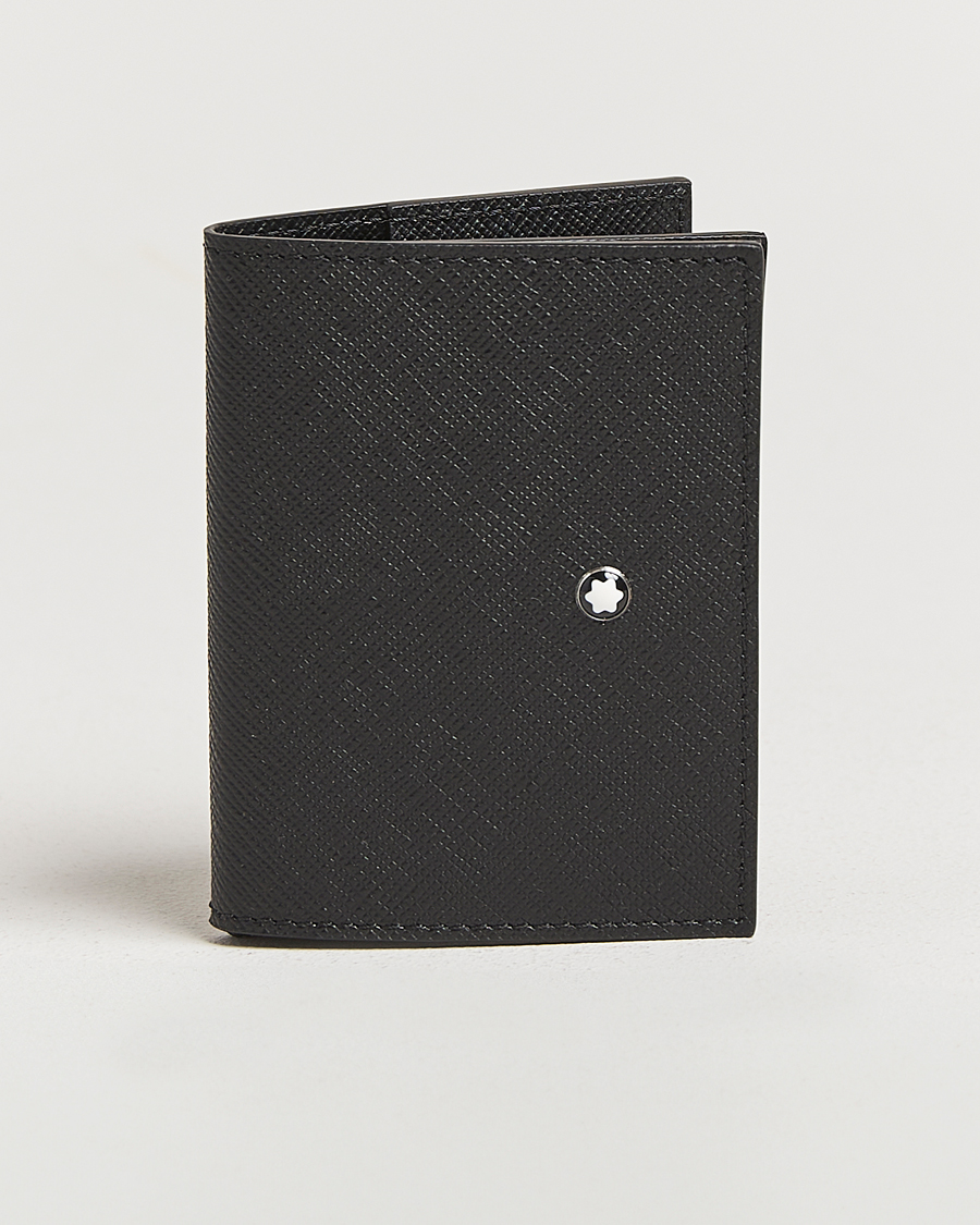 Herre | Montblanc Sartorial Trio Card Holder 4cc Black | Montblanc | Sartorial Trio Card Holder 4cc Black