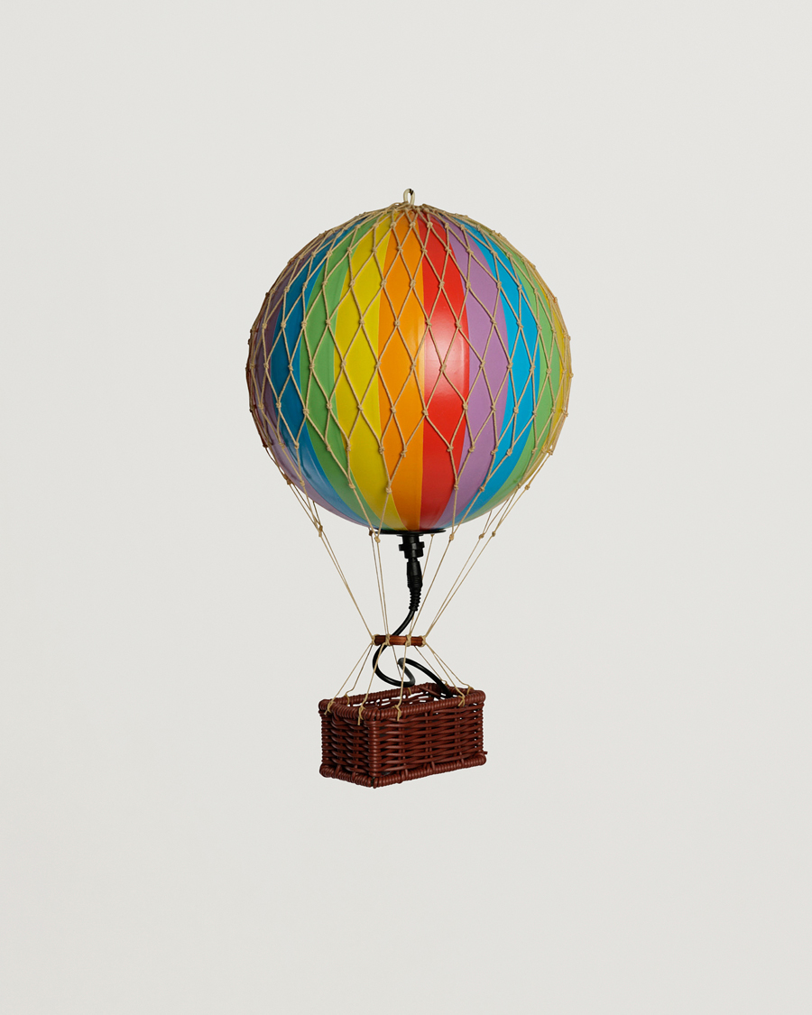 Herre | Pyntegjenstander | Authentic Models | Travels Light Led Balloon Rainbow