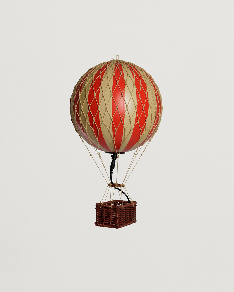 Herre | Pyntegjenstander | Authentic Models | Travels Light Led Balloon True Red
