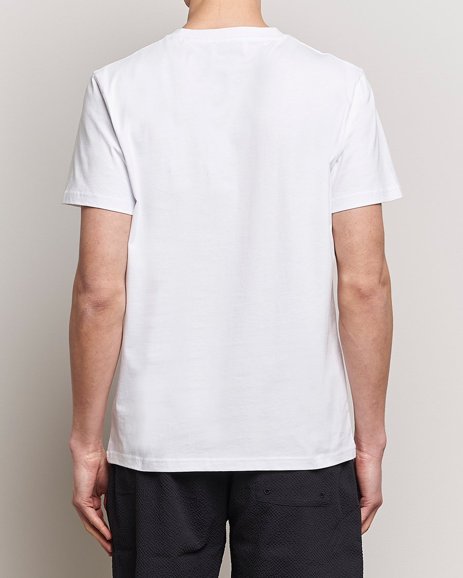 Herre | T-Shirts | LES DEUX | Charles Logo T-Shirt Wihte