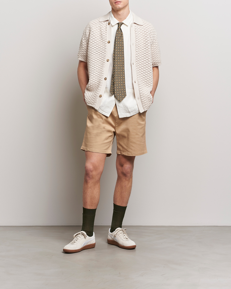 Herre | Skjorter | LES DEUX | Gideon Knitted Shirt Ivory