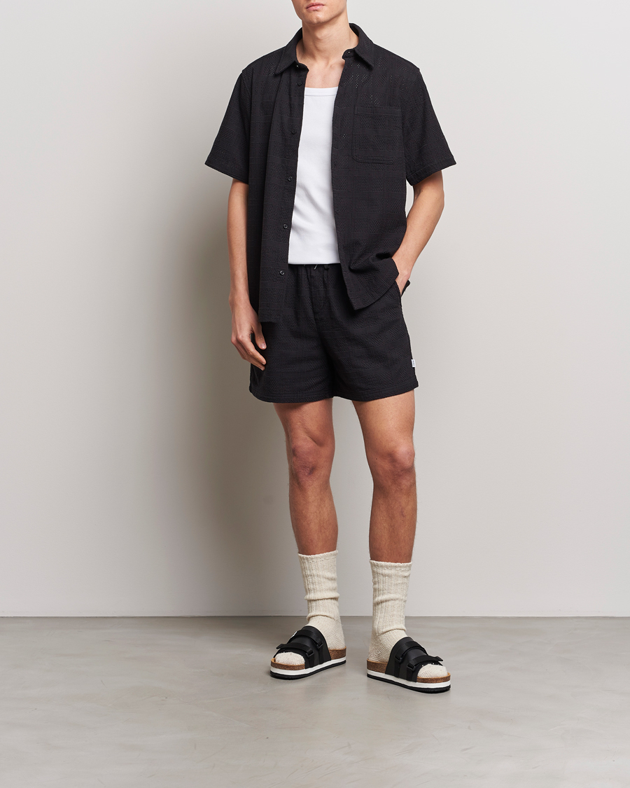 Herre | Shorts | LES DEUX | Charlie Knitted Shorts Black