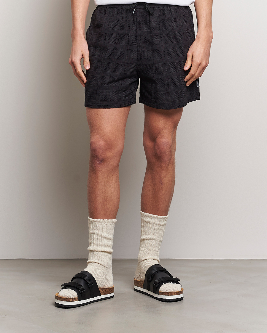 Herre | LES DEUX | LES DEUX | Charlie Knitted Shorts Black