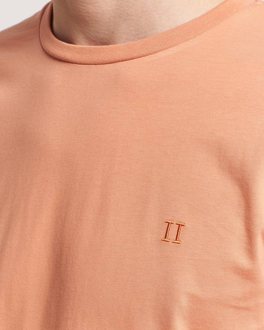 Herre | T-Shirts | LES DEUX | Nørregaard Cotton T-Shirt Baked Papaya Orange