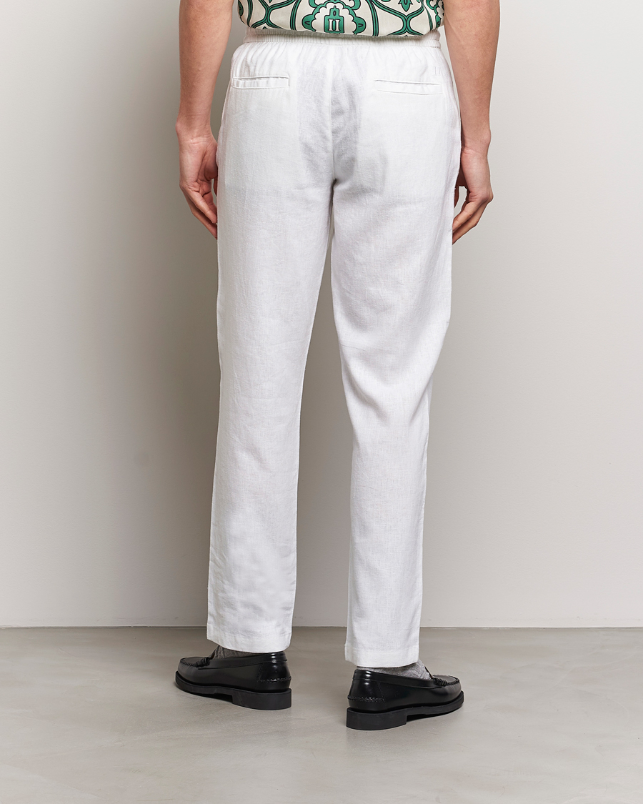 Herre | Bukser | LES DEUX | Patrick Linen Pants White