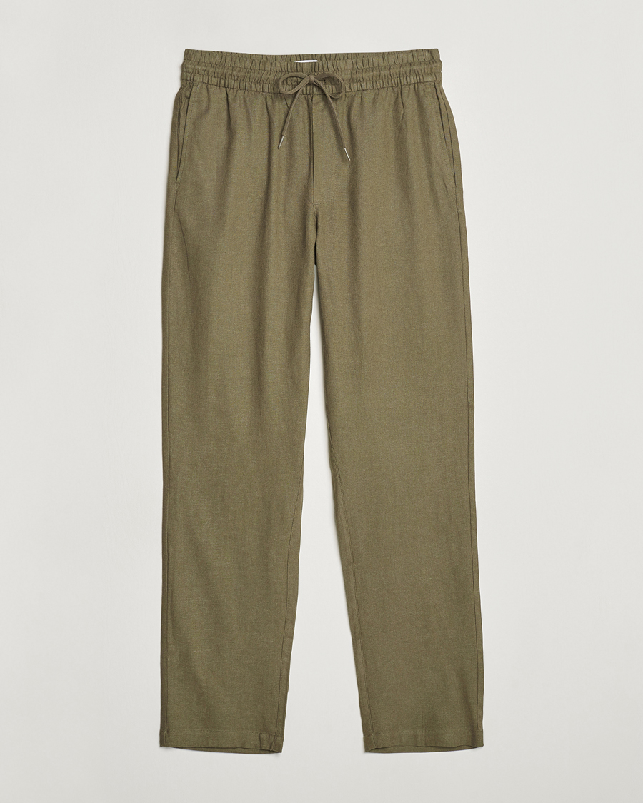 Herre | Bukser | LES DEUX | Patrick Linen Pants Bungee Cord