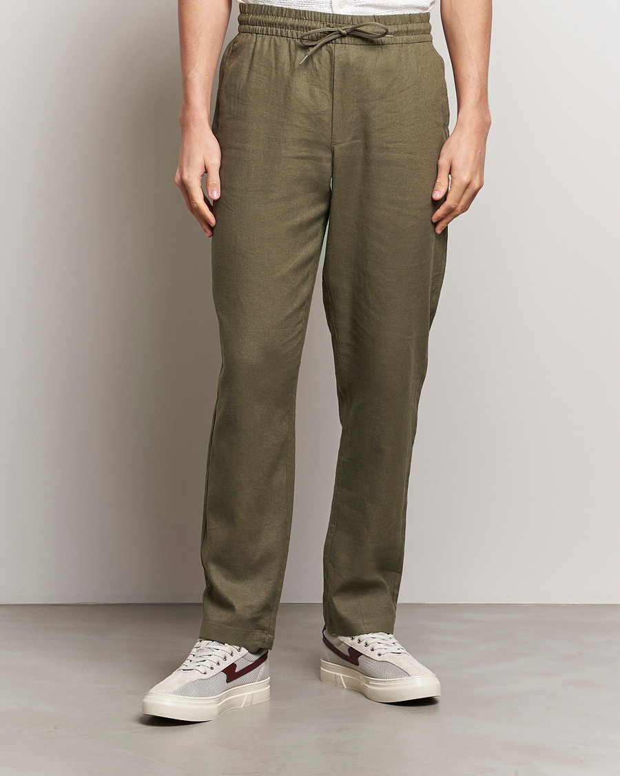 Herr |  | LES DEUX | Patrick Linen Pants Bungee Cord