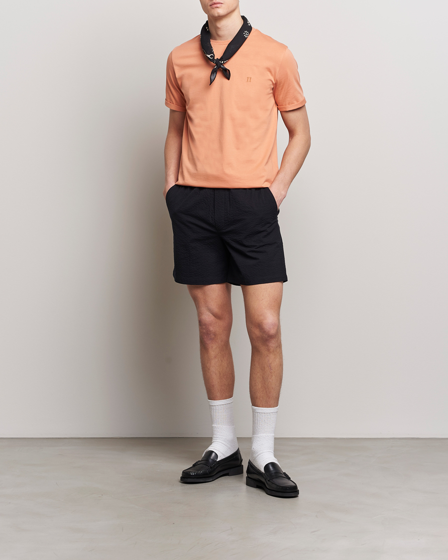 Herre | Shorts | LES DEUX | Patrick Seersucker Shorts Black