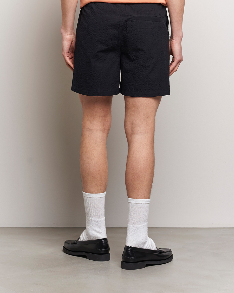Herre | Shorts | LES DEUX | Patrick Seersucker Shorts Black
