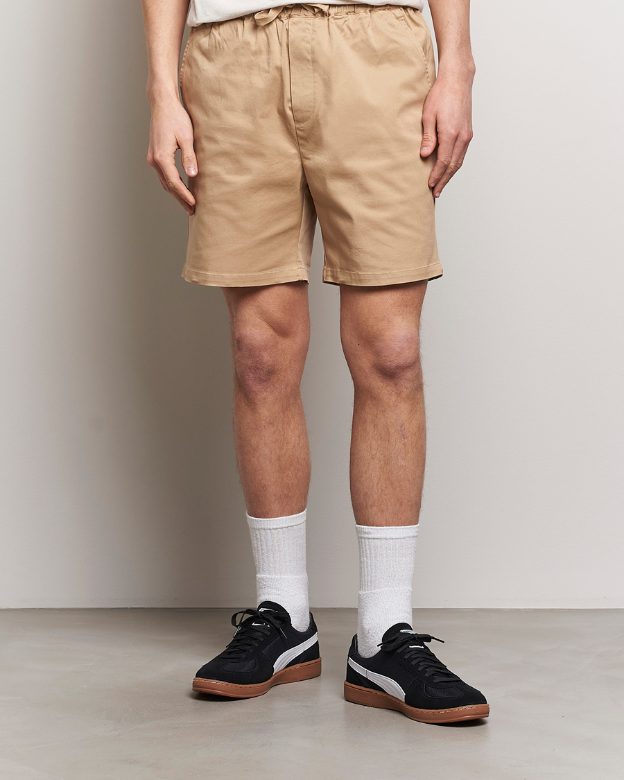 Herre | Nytt i butikken | LES DEUX | Otto Cotton Shorts Warm Sand