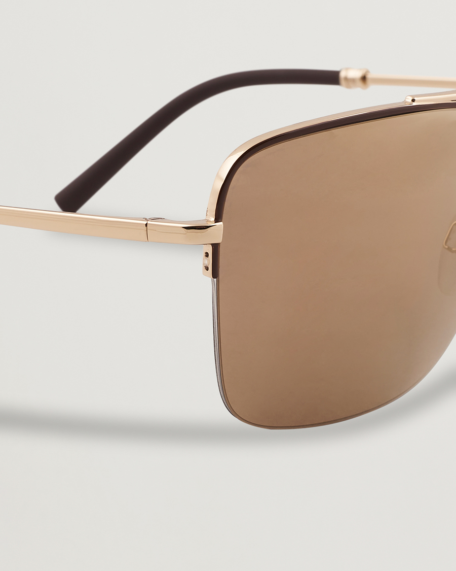 Herre | Oliver Peoples | Oliver Peoples | R-2 Sunglasses Umber/Gold