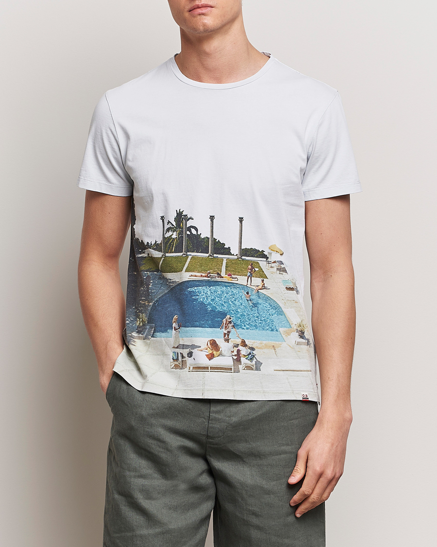 Herre | Nytt i butikken | Orlebar Brown | OB Classic Photographic Slim Aarons T-Shirt Pacifico