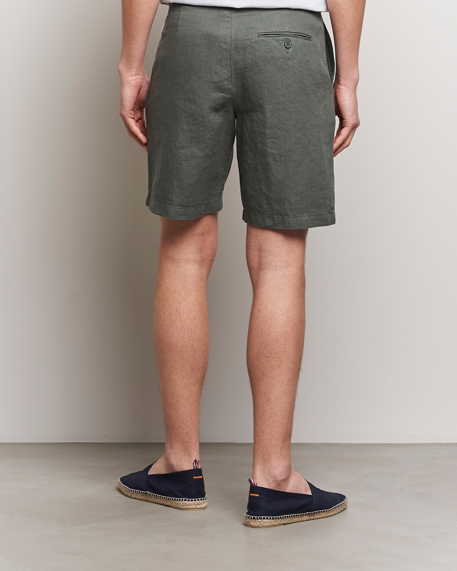 Herre | Shorts | Orlebar Brown | Norwich Linen Shorts Light Kombu