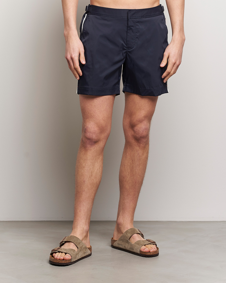 Herre | Avdelinger | Orlebar Brown | Bulldog Stretch Swim Shorts Night Iris