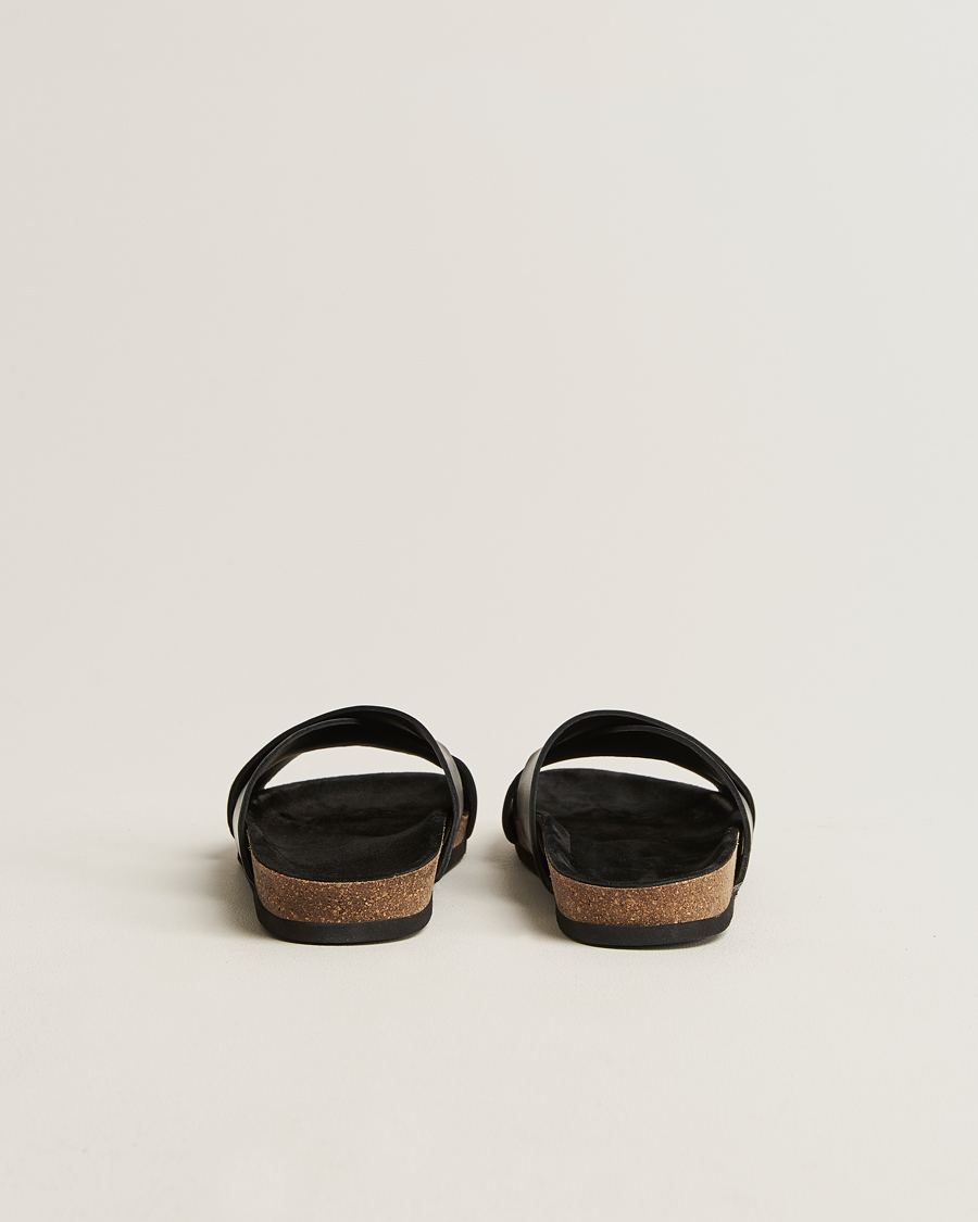 Herre | Sandaler og tøfler | Myrqvist | Solvik Sandals Black Calf