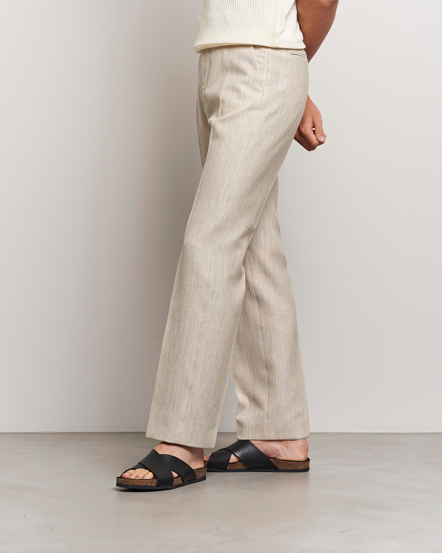 Herre | Sandaler og tøfler | Myrqvist | Solvik Sandals Black Calf