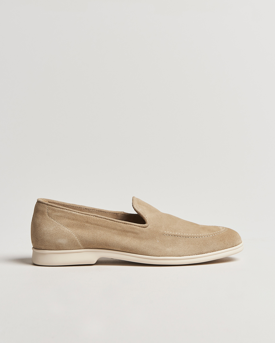 Herre | Myrqvist Brannö Loafers Sand Suede | Myrqvist | Brannö Loafers Sand Suede
