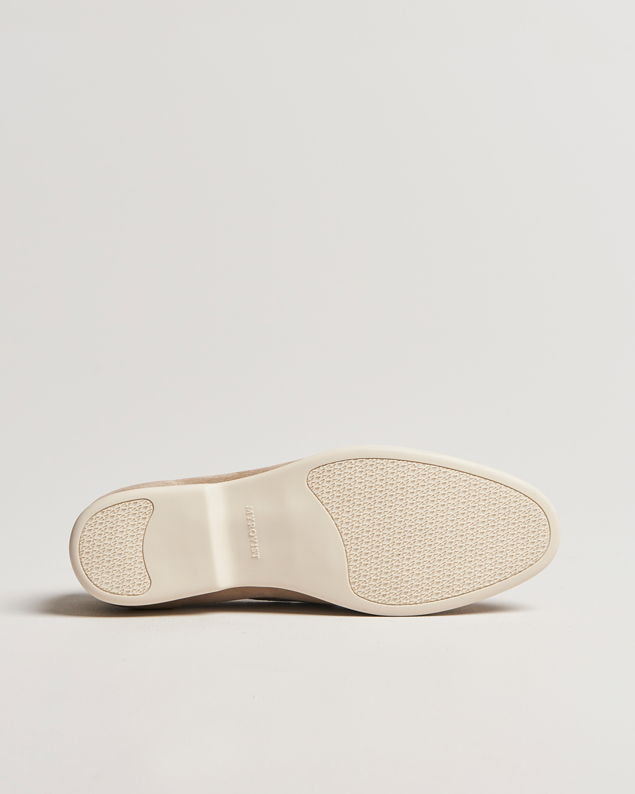 Herre | Myrqvist Brannö Loafers Sand Suede | Myrqvist | Brannö Loafers Sand Suede