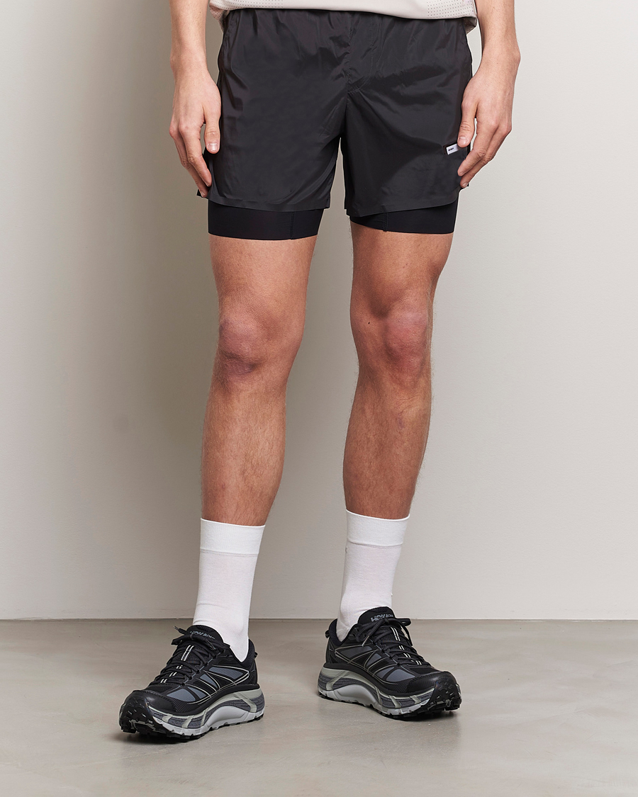 Herre | Active | Satisfy | TechSilk 5 Inch Shorts Black
