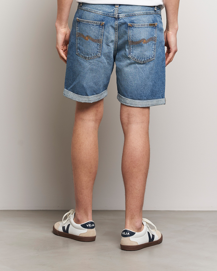 Herre | Shorts | Nudie Jeans | Josh Denim Shorts Blue Haze