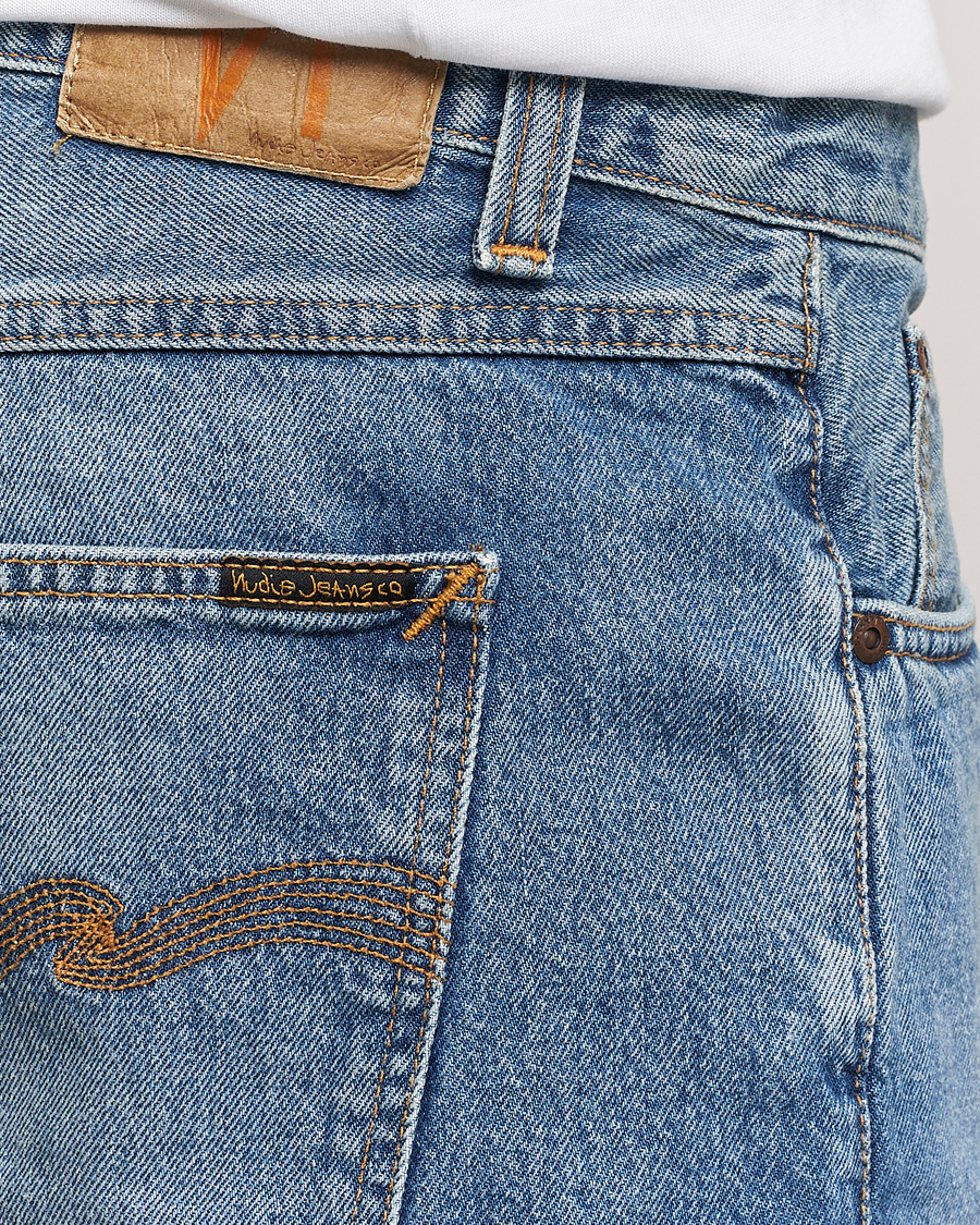 Herre | Shorts | Nudie Jeans | Josh Denim Shorts Blue Haze