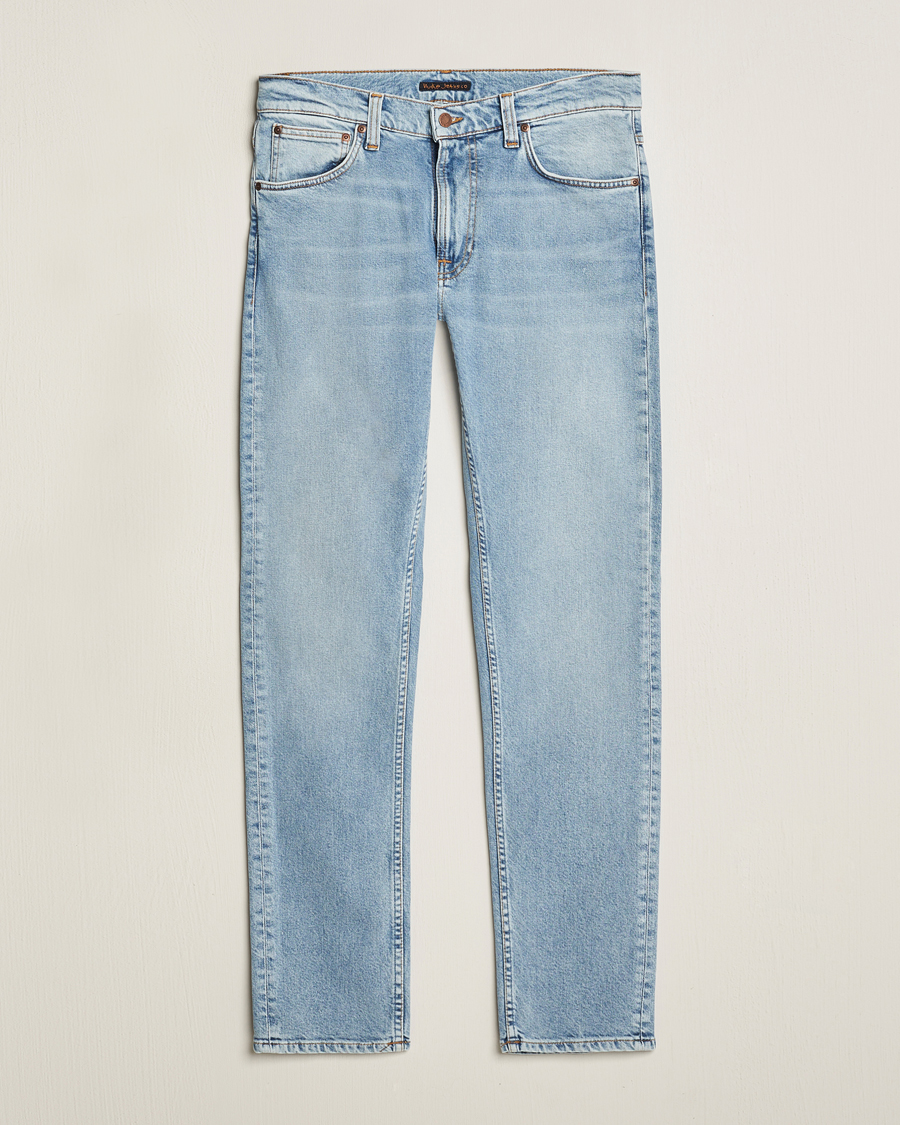 Herre | Jeans | Nudie Jeans | Lean Dean Jeans Warm Days Blue