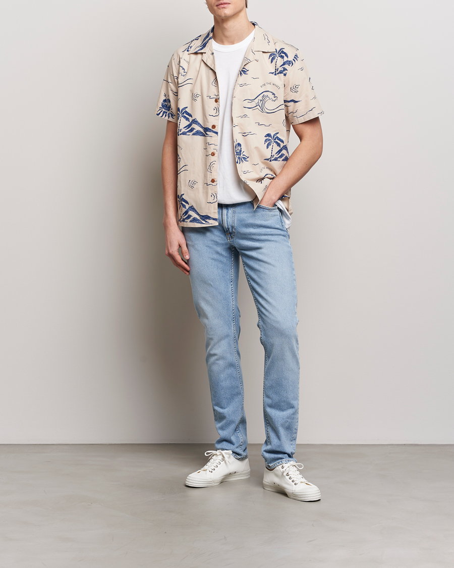 Herre | Jeans | Nudie Jeans | Lean Dean Jeans Warm Days Blue
