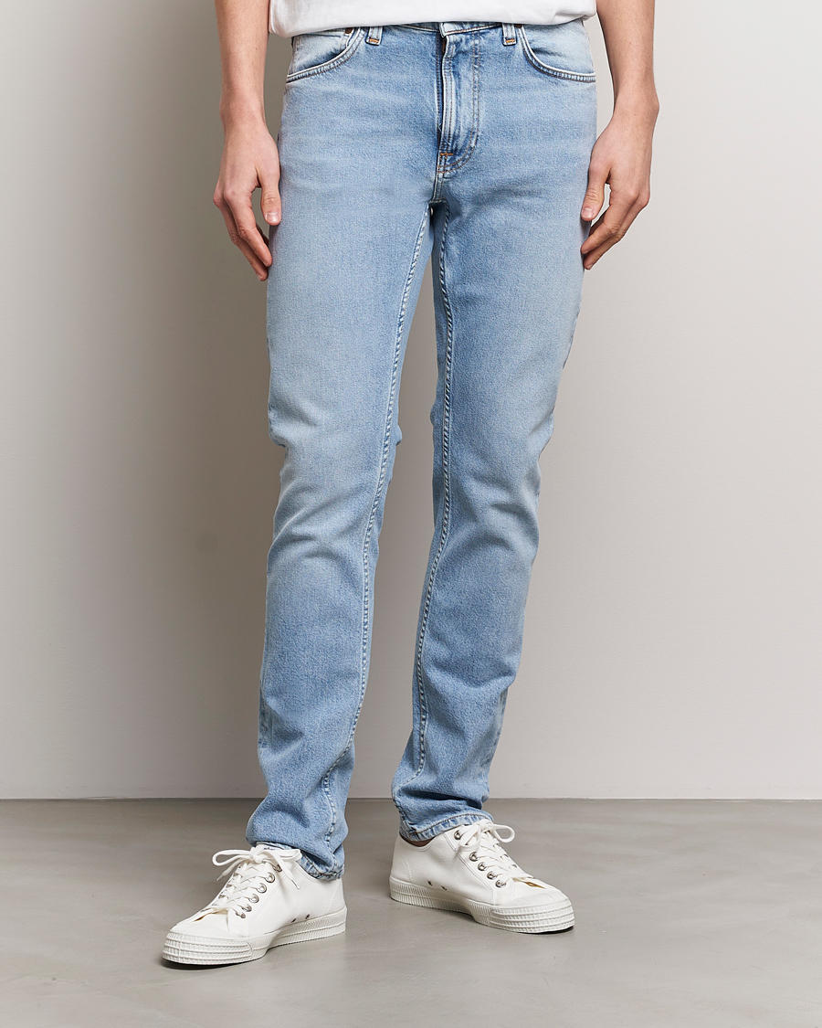 Herre | Klær | Nudie Jeans | Lean Dean Jeans Warm Days Blue