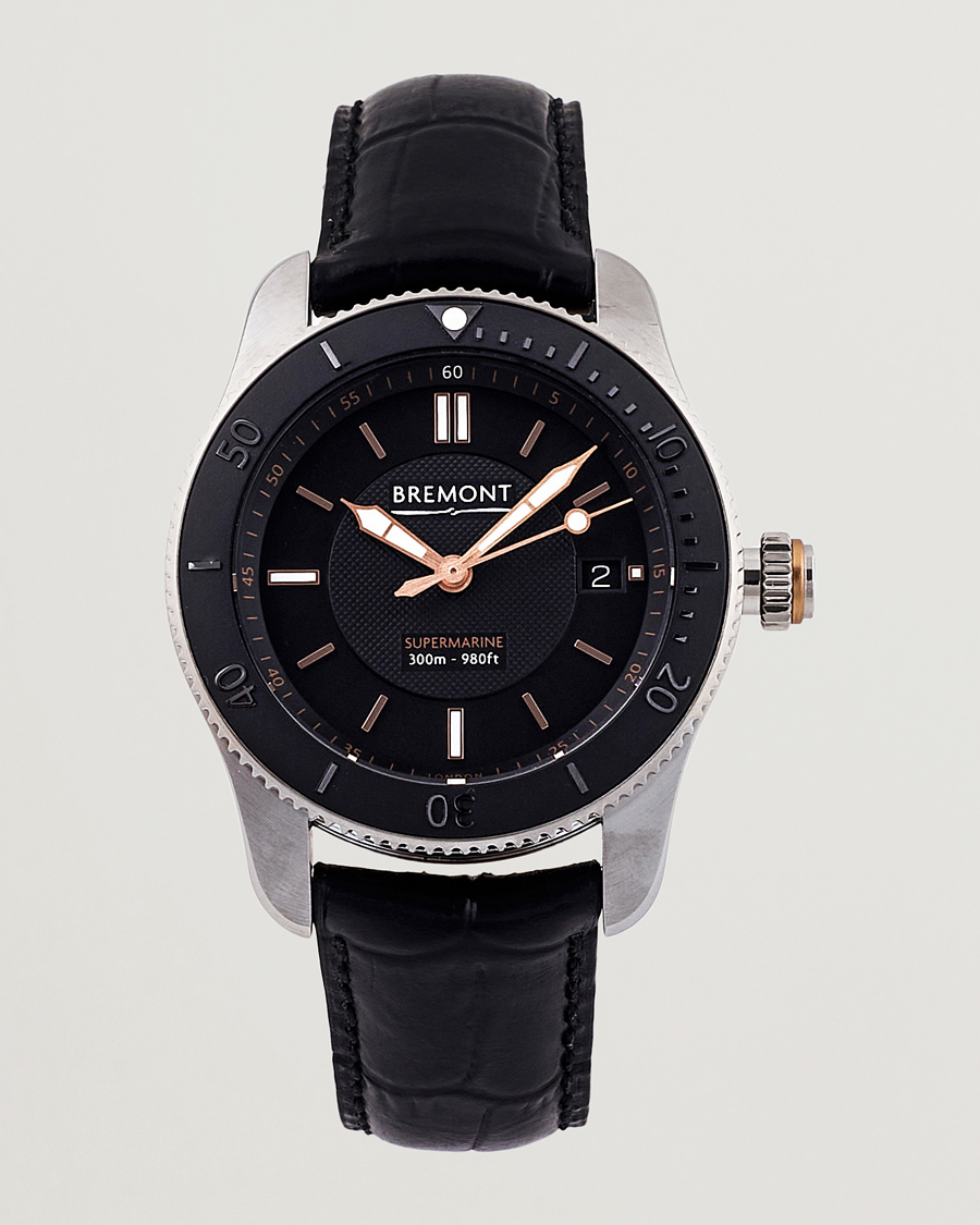 Herre | Bremont S300 Kaimu Supermarine 40mm Black | Bremont | S300 Kaimu Supermarine 40mm Black