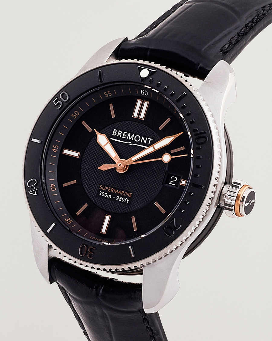 Herre | Bremont S300 Kaimu Supermarine 40mm Black | Bremont | S300 Kaimu Supermarine 40mm Black