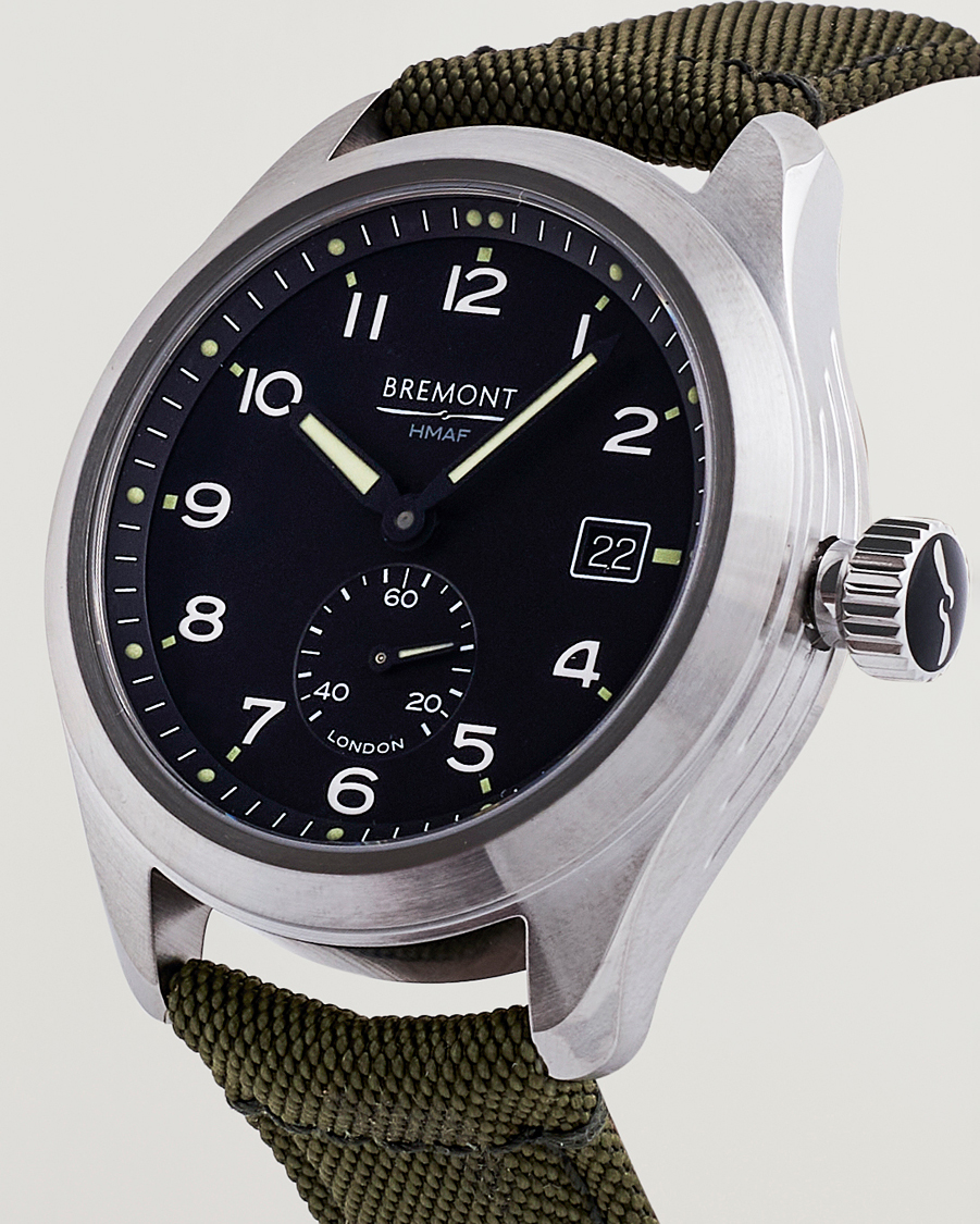 Herre | Fine watches | Bremont | Broadsword 40mm Khaki Green Nato Strap