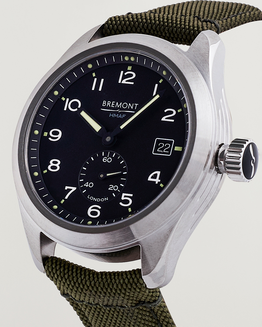 Herre | Bremont | Bremont | Broadsword 40mm Khaki Green Nato Strap