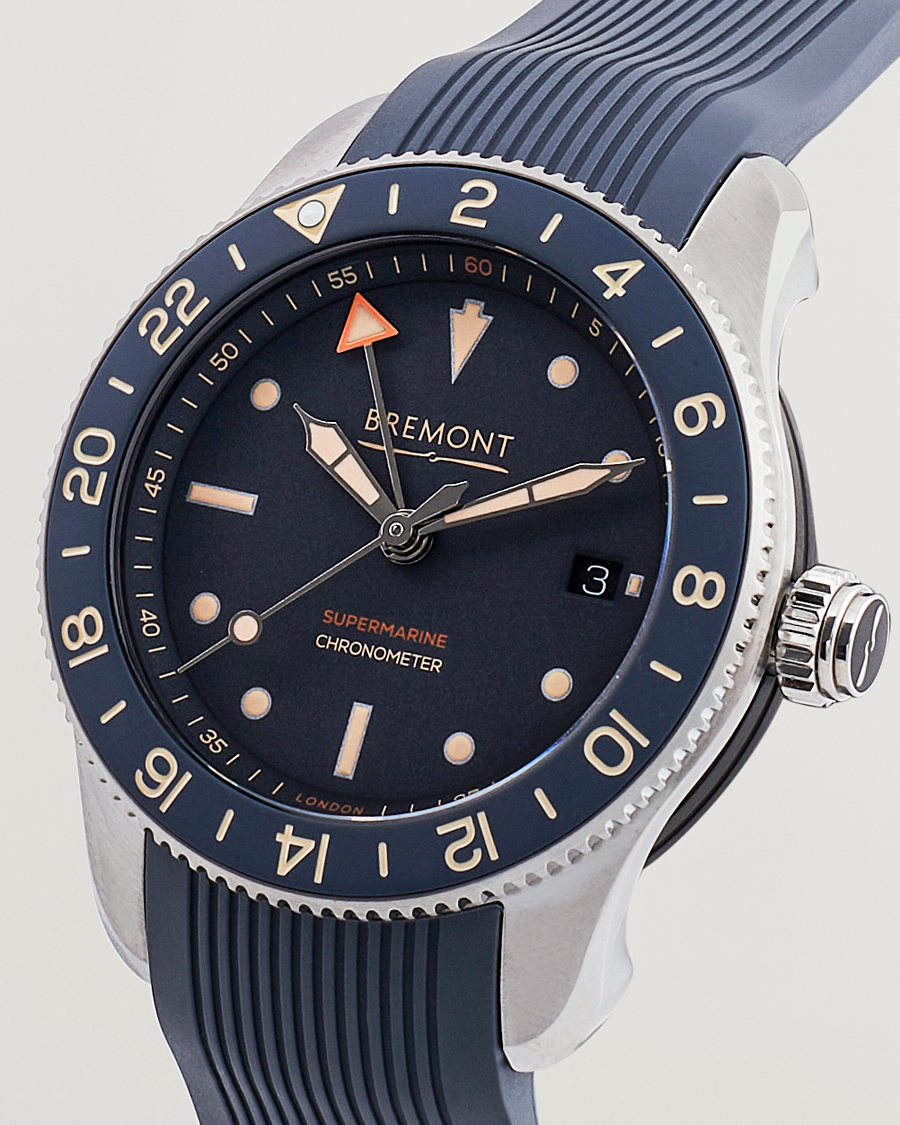 Herre | Bremont | Bremont | Limited Edition Supermarine Ocean GMT 40mm Grey Rubber