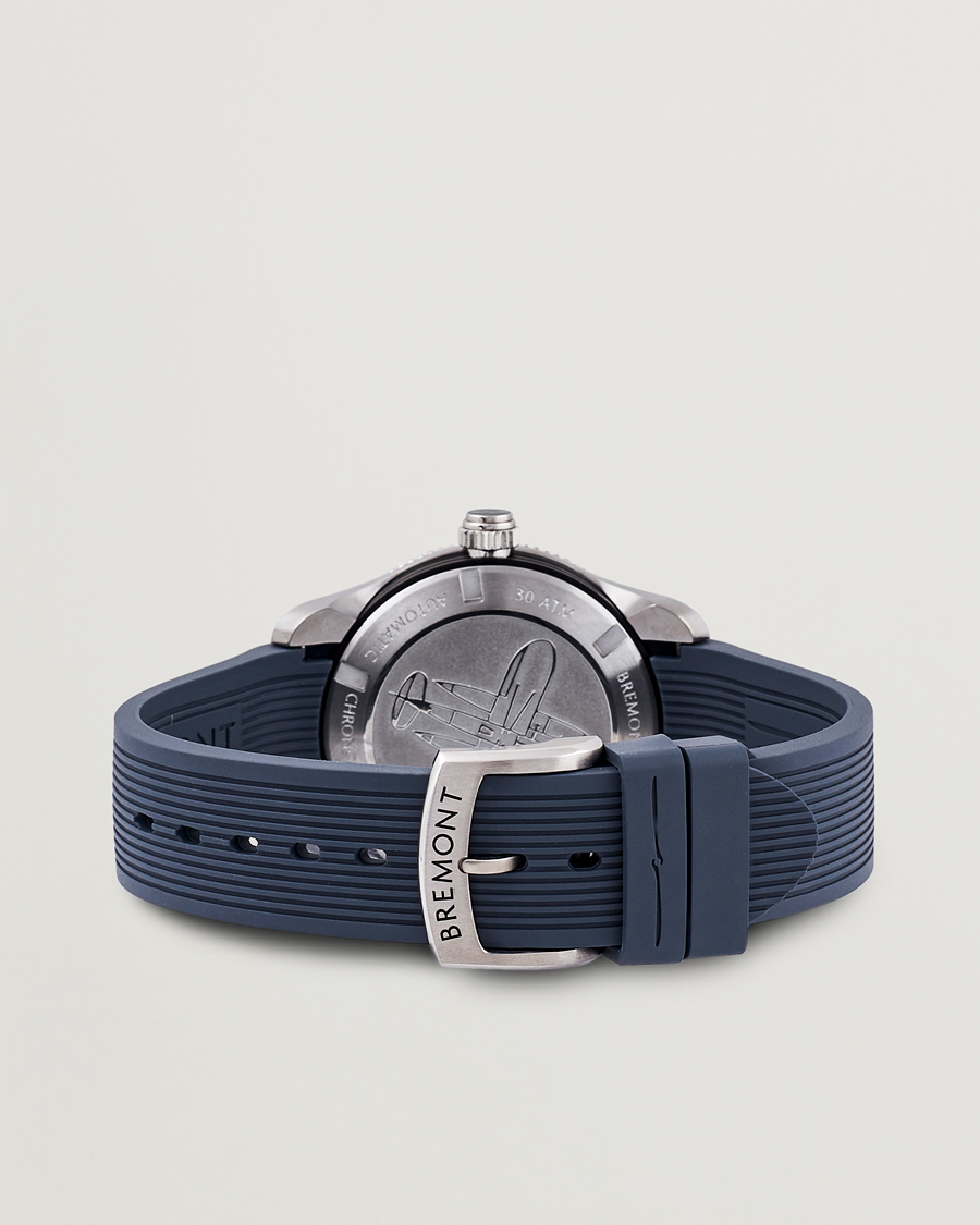 Herre | Bremont Limited Edition Supermarine Ocean GMT 40mm Grey Rubber | Bremont | Limited Edition Supermarine Ocean GMT 40mm Grey Rubber