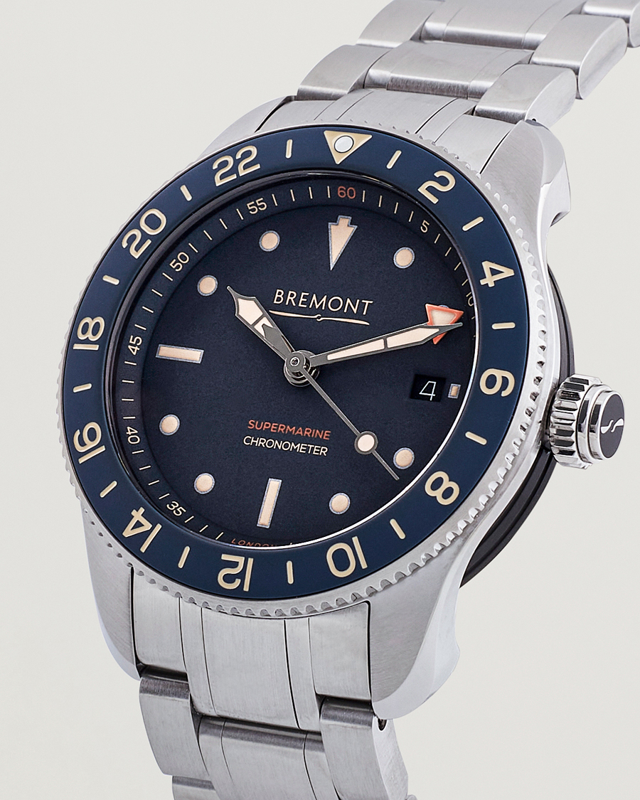 Herre | Bremont Supermarine Ocean GMT Diver 40mm Steel | Bremont | Supermarine Ocean GMT Diver 40mm Steel