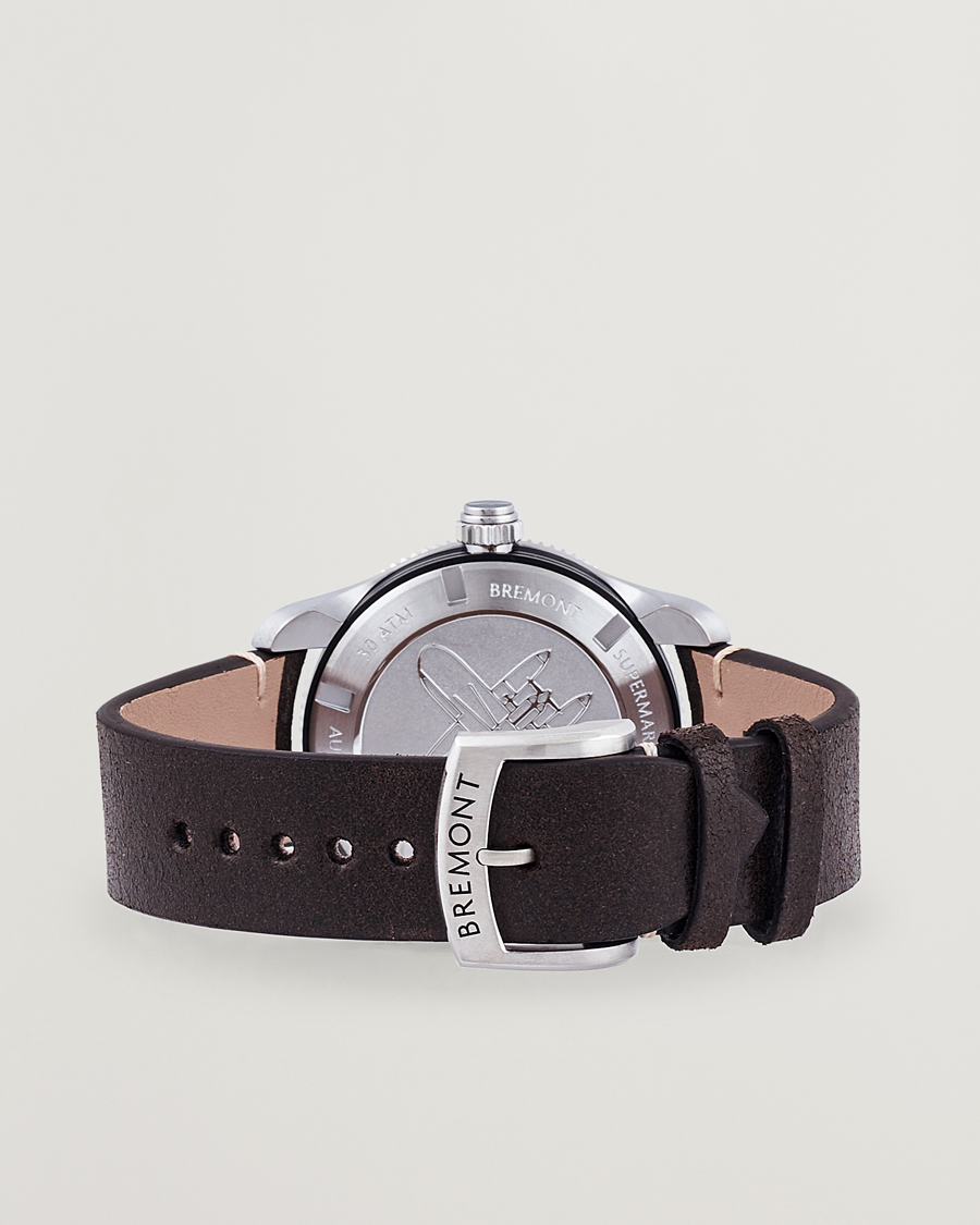 Herre | Bremont Limited Edition Supermarine Ocean GMT 40mm Brown Calf | Bremont | Limited Edition Supermarine Ocean GMT 40mm Brown Calf