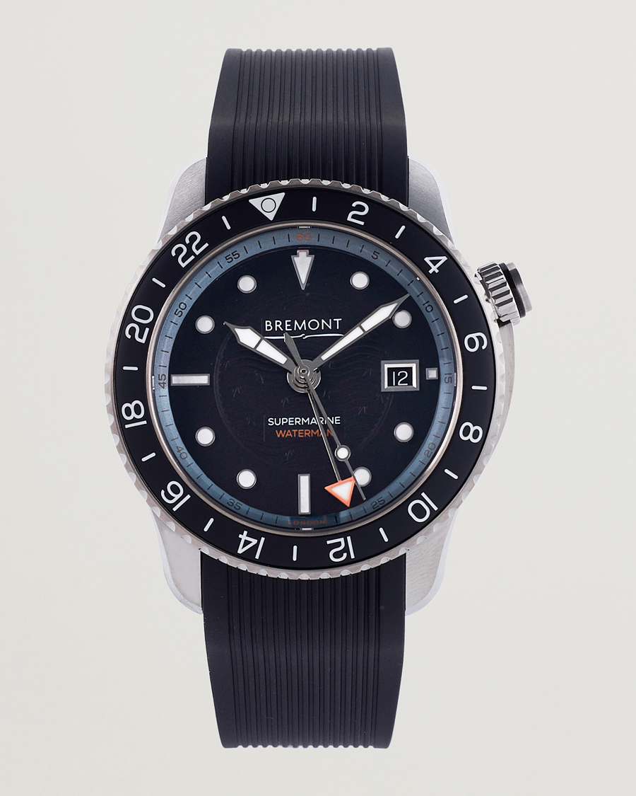 Herre |  | Bremont | Waterman Apex II Supermarine Diver 43mm Black Rubber