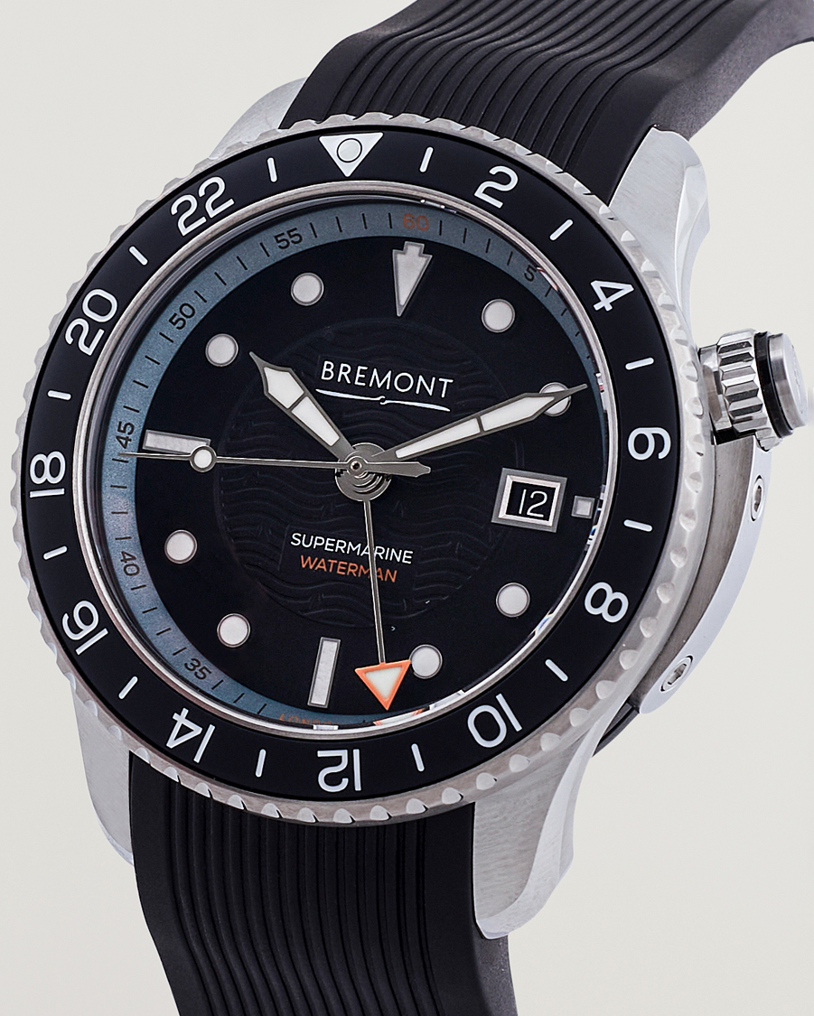 Herre | Fine watches | Bremont | Waterman Apex II Supermarine Diver 43mm Black Rubber