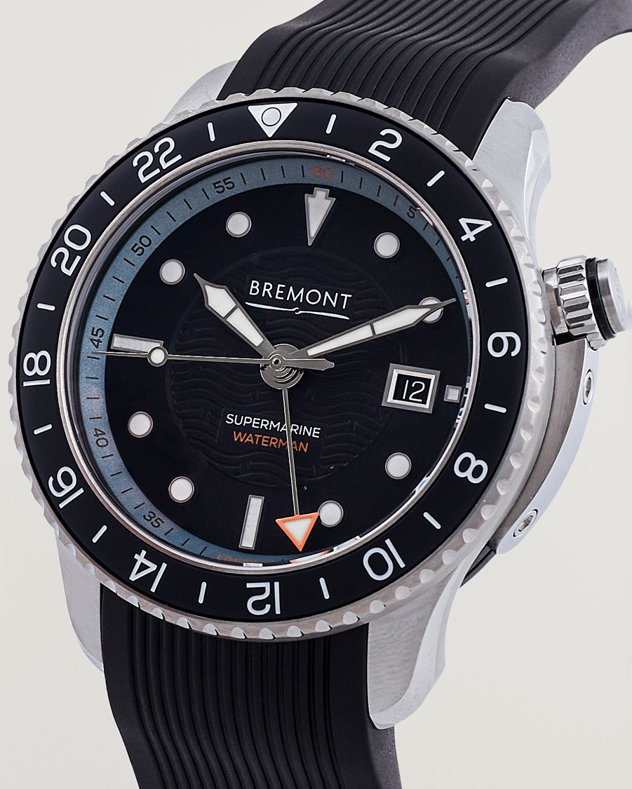 Herre |  | Bremont | Waterman Apex II Supermarine Diver 43mm Black Rubber