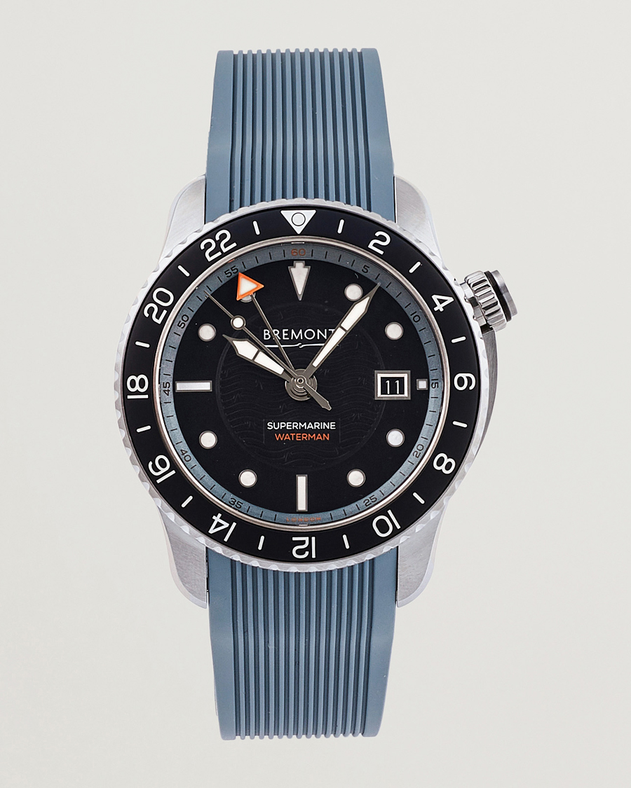 Herre |  | Bremont | Waterman Apex II Supermarine Diver 43mm Blue Rubber