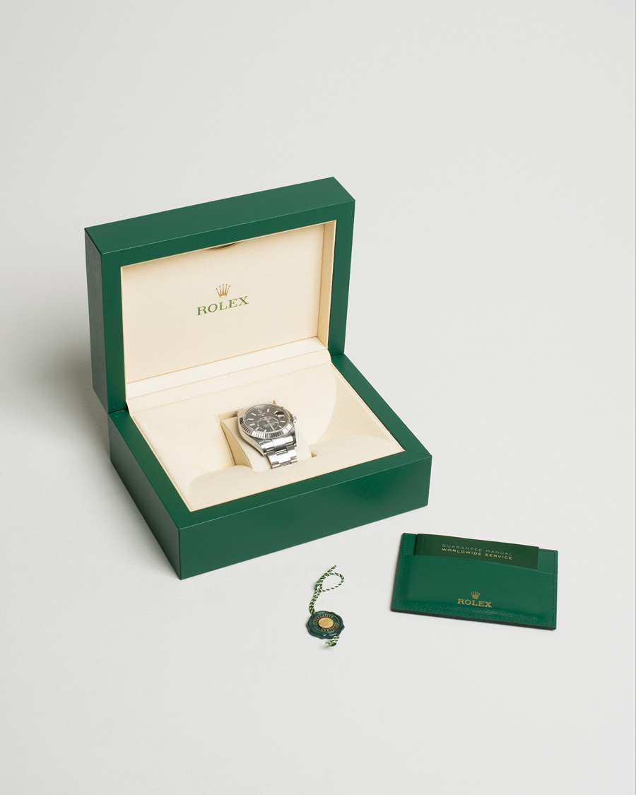Herre | Rolex Pre-Owned Sky-Dweller 326934 Silver | Rolex Pre-Owned | Sky-Dweller 326934 Silver