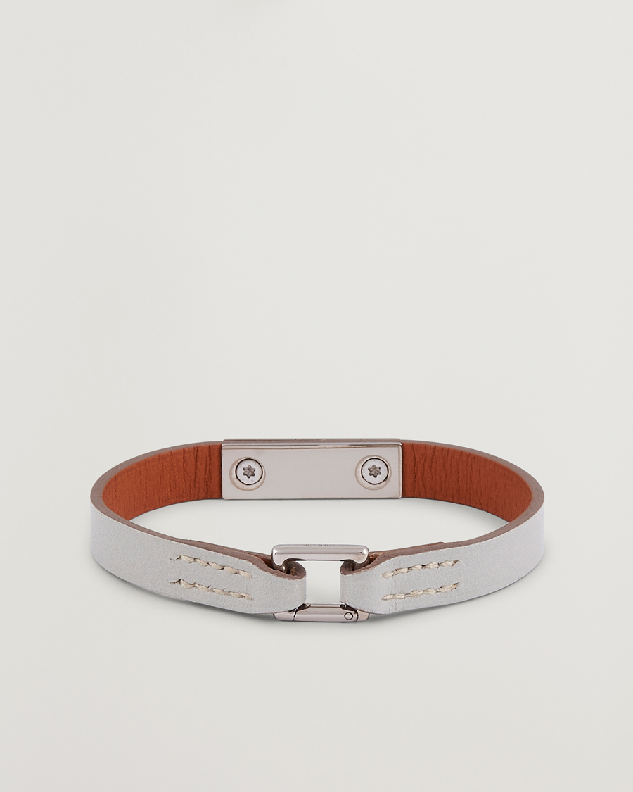 Herre | Hermès Pre-Owned Rivale Mini Bracelet Grey | Hermès Pre-Owned | Rivale Mini Bracelet Grey