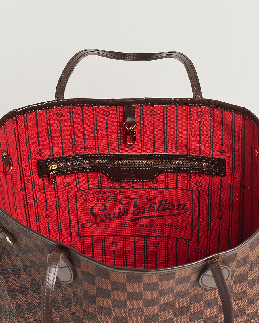 Herre | Louis Vuitton Pre-Owned Neverfull MM Totebag Damier Ebene | Louis Vuitton Pre-Owned | Neverfull MM Totebag Damier Ebene