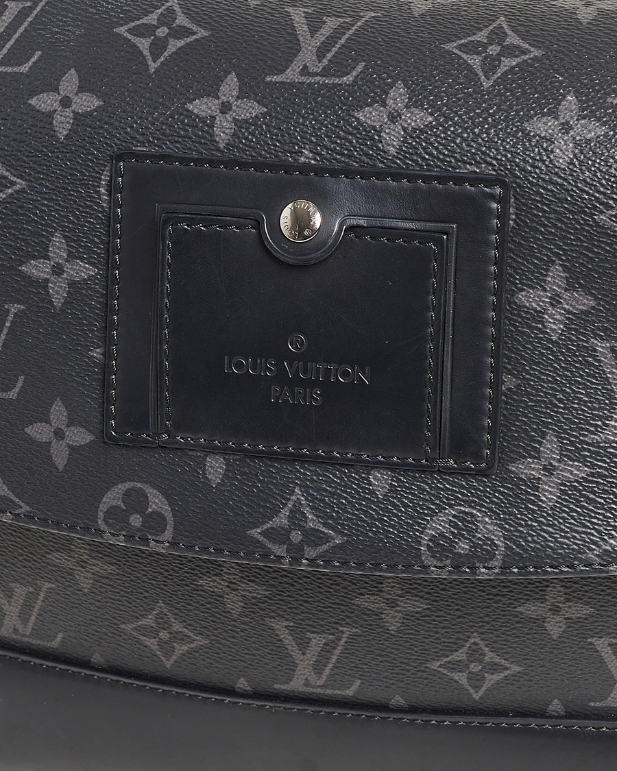 Herre | Pre-Owned & Vintage Bags | Louis Vuitton Pre-Owned | Messenger Voyager PM Bag Monogram Eclipse