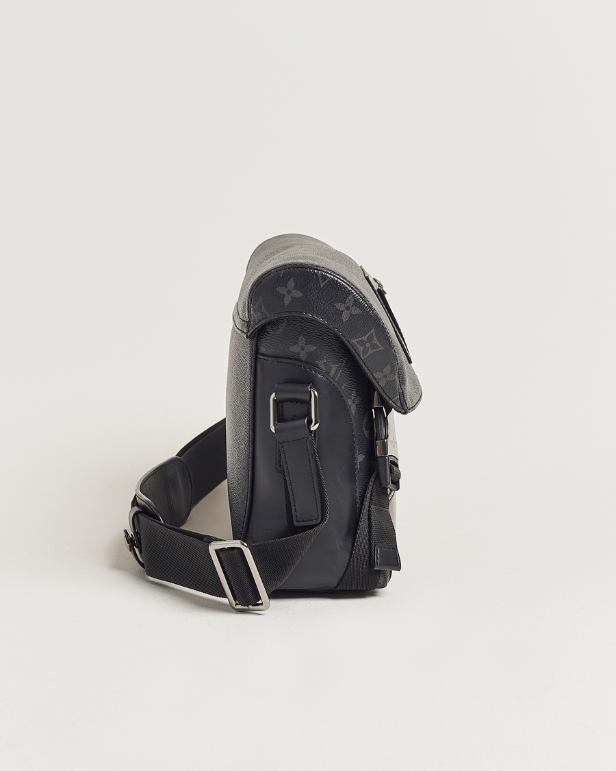 Herre | Pre-Owned & Vintage Bags | Louis Vuitton Pre-Owned | Messenger Voyager PM Bag Monogram Eclipse
