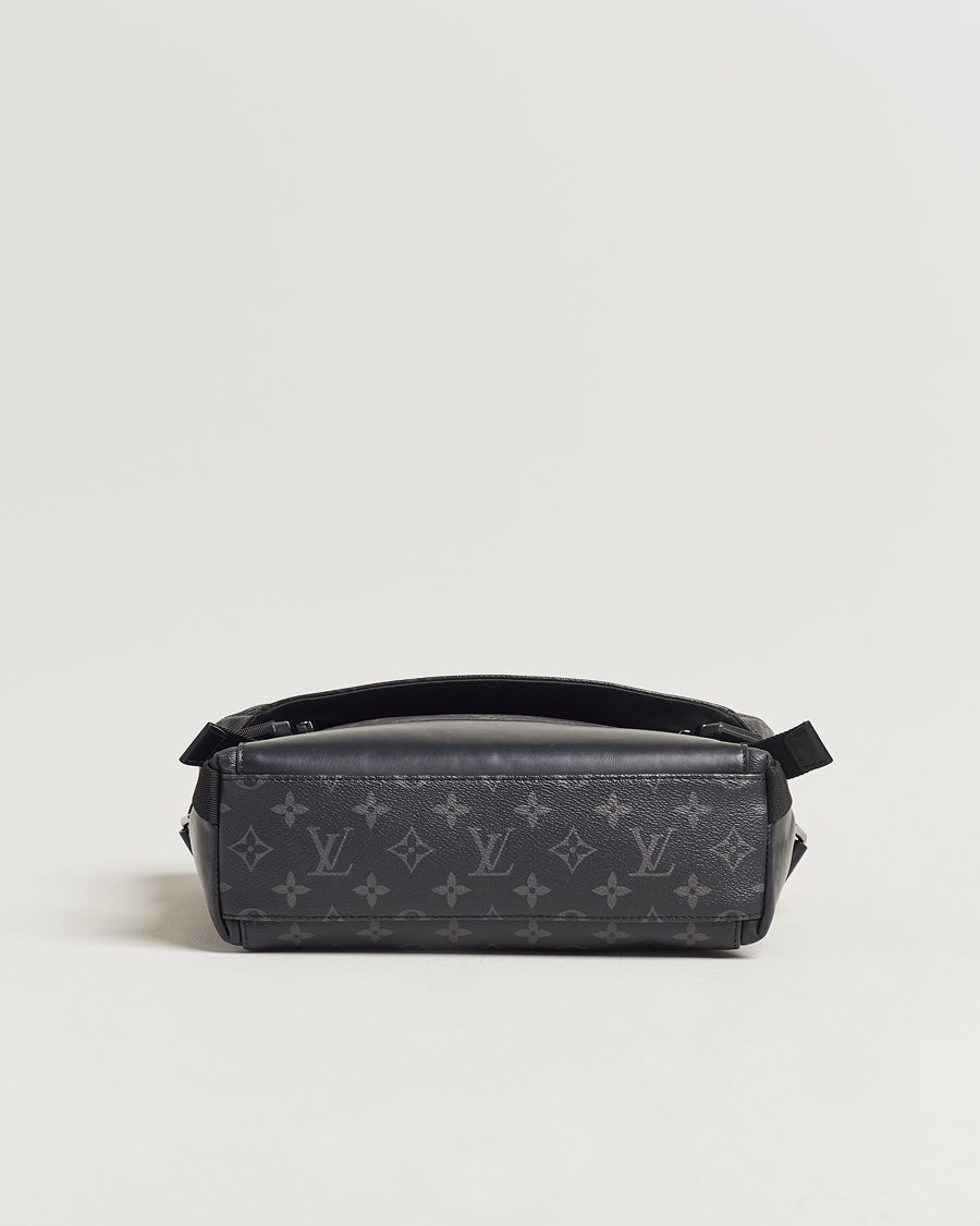 Herre | Pre-Owned & Vintage Bags | Louis Vuitton Pre-Owned | Messenger Voyager PM Bag Monogram Eclipse