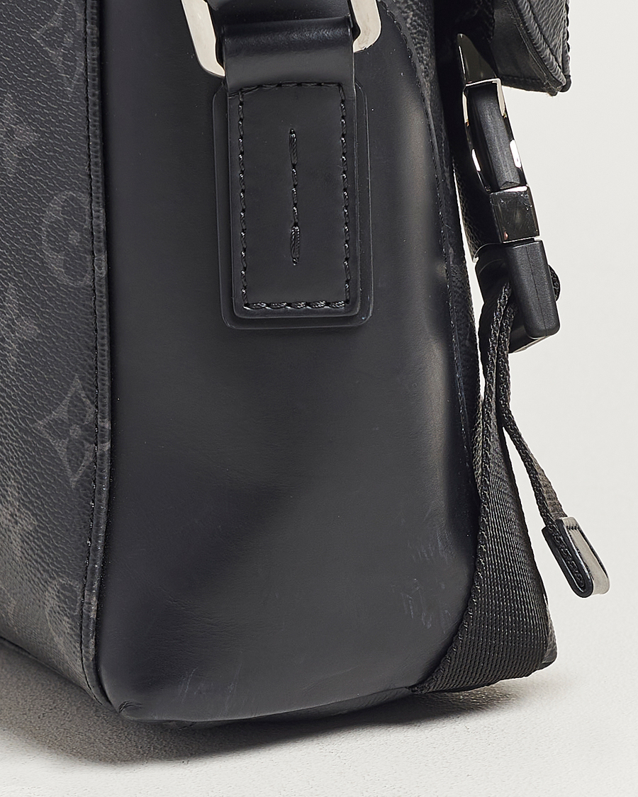 Herre | Pre-Owned & Vintage Bags | Louis Vuitton Pre-Owned | Messenger Voyager PM Bag Monogram Eclipse