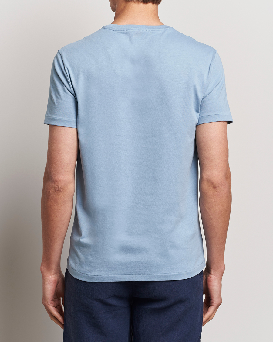 Herre | T-Shirts | Polo Ralph Lauren | Crew Neck T-Shirt Vessel Blue