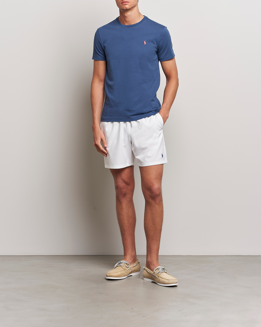 Herre | T-Shirts | Polo Ralph Lauren | Crew Neck T-Shirt Clancy Blue